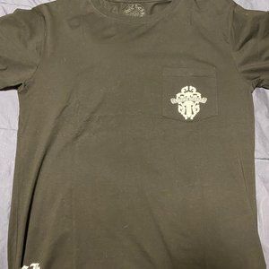 Designer style black tee